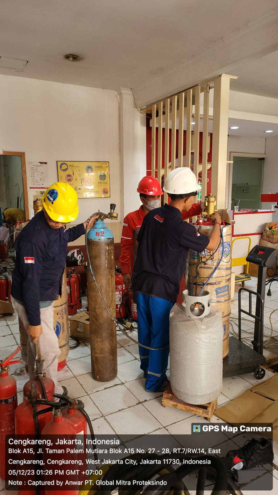 Jasa Refill FM200 Fire Suppression System Profesional