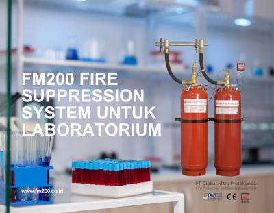 FM200 Fire Suppression untuk Ruang Laboratorium