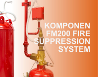 Komponen Utama Sistem FM200 Fire Suppression