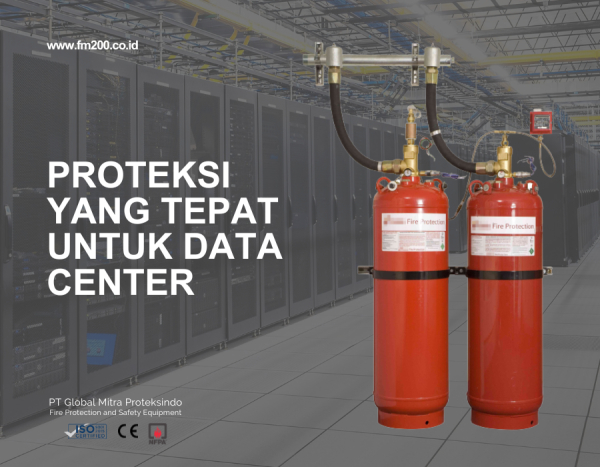 Proteksi yang Tepat untuk Data Center | FM200 Fire Suppression System