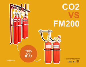 Perbedaan FM200 vs CO2 Fire Suppression System: Mana yang Lebih Unggul?